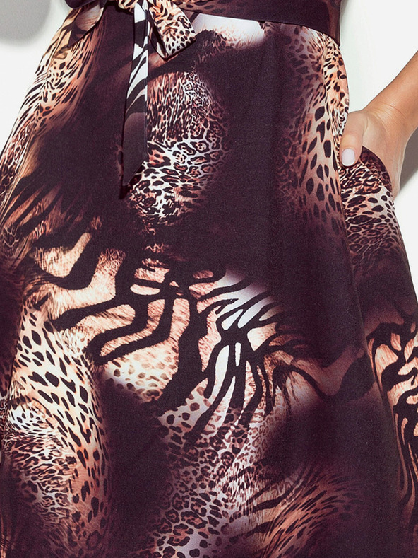 numoco Šaty - leopardí vzor Numoco SANDY