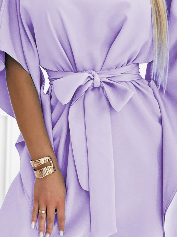 numoco Motýlie šaty Numoco SOFIA so zaväzovaním v páse