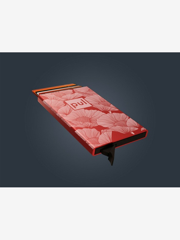 Pularys Pularys dámske puzdro na doklady - makovo červené