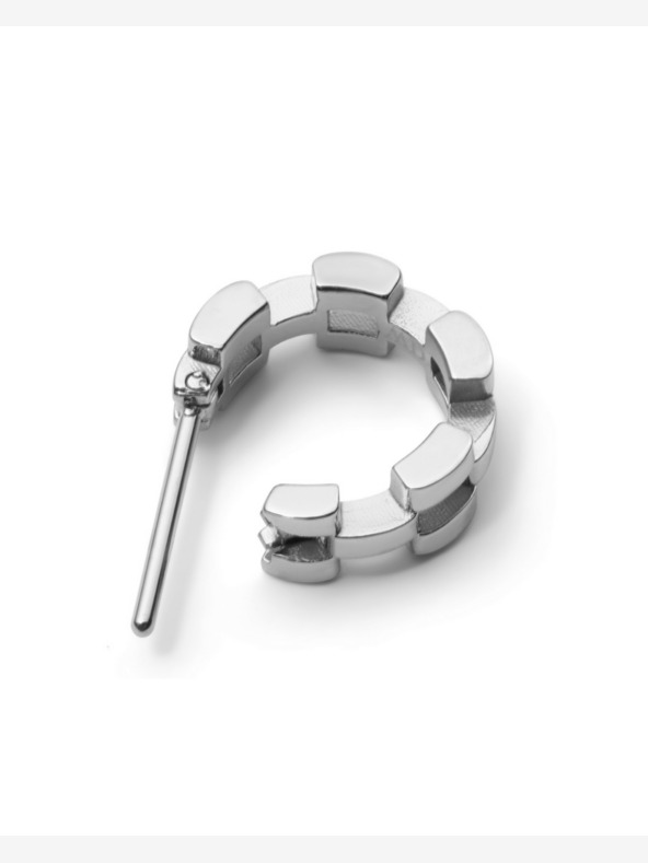 Daniel Wellington Dámske strieborné oceľové náušnice Daniel Wellington 3-link