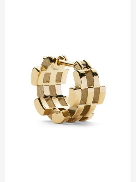 Daniel Wellington Dámske zlaté oceľové náušnice Daniel Wellington 5-Link
