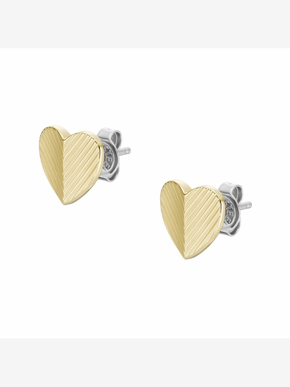Fossil Dámske pozlátené náušnice Fossil JF04654710