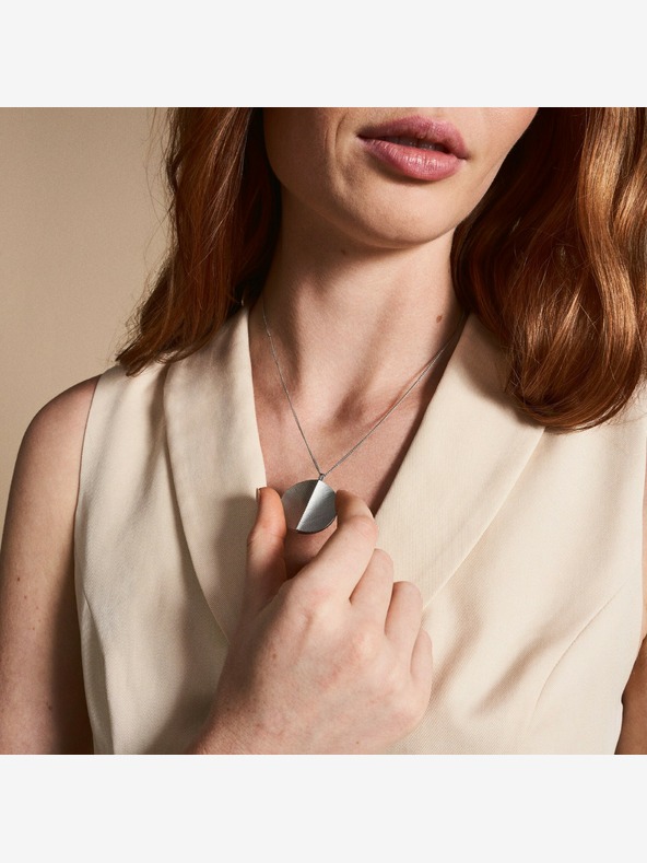 Fossil Dámsky oceľový náhrdelník Fossil JF04737040