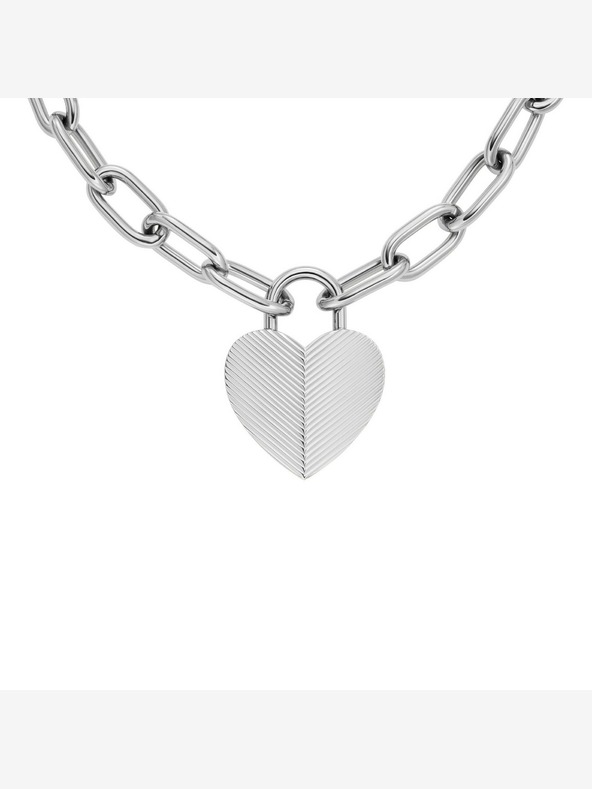 Fossil Dámsky oceľový náhrdelník Fossil JF04657040