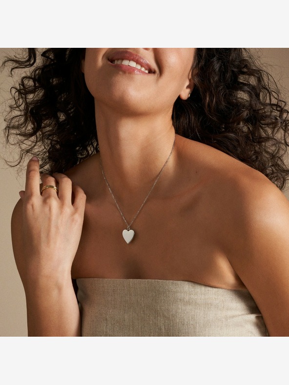 Fossil Dámsky oceľový náhrdelník Fossil JF04690040