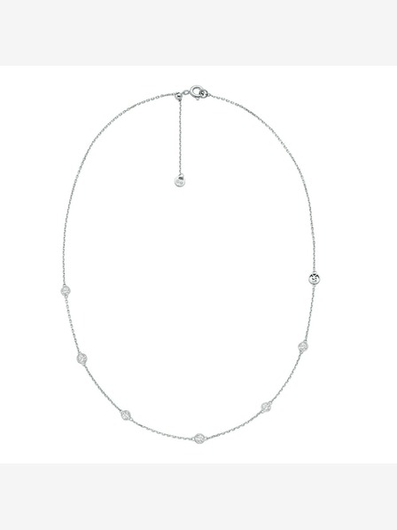 Michael Kors Dámsky strieborný náhrdelník Michael Kors MKC1714CZ040