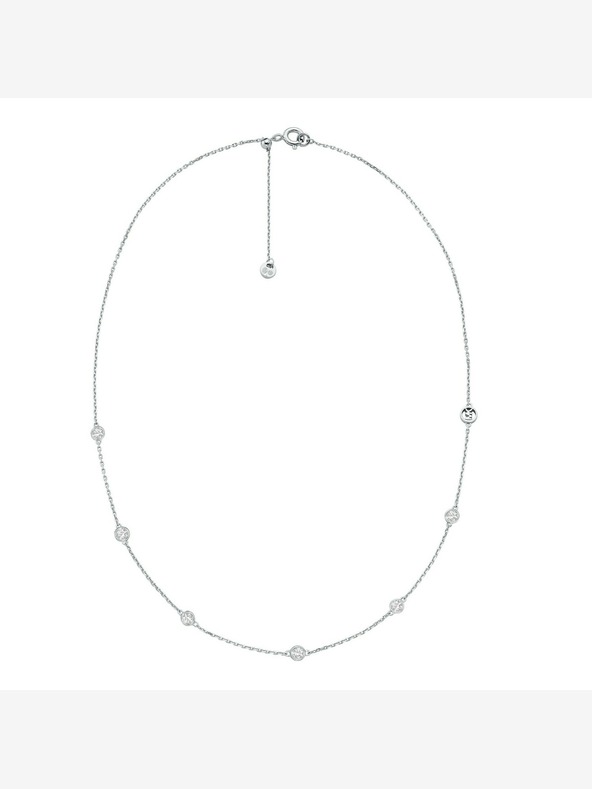 Michael Kors Dámsky strieborný náhrdelník Michael Kors MKC1714CZ040