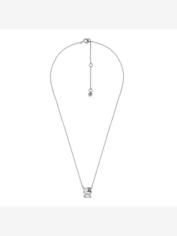 Michael Kors Dámsky strieborný náhrdelník Michael Kors MKC1660CZ040