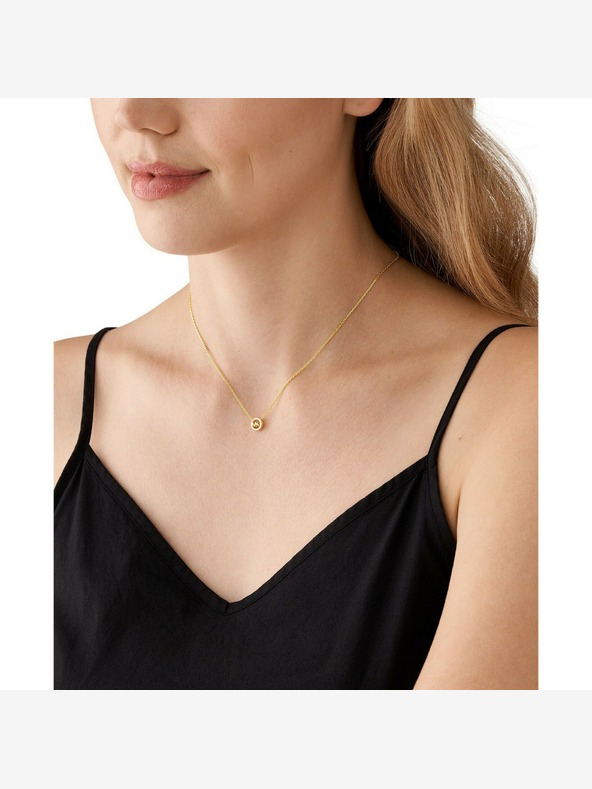 Michael Kors Dámsky strieborný náhrdelník Michael Kors MKC1726CZ710