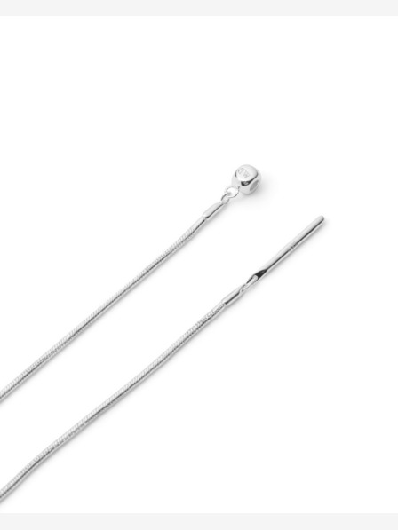 Daniel Wellington Dámsky strieborný náramok Daniel Wellington Charm Snake DW00401047