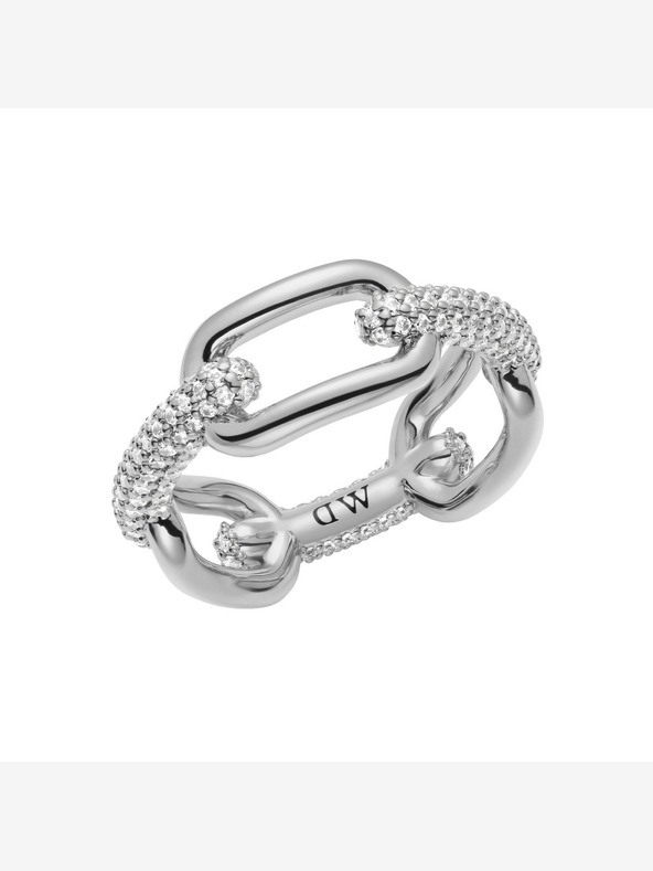 Daniel Wellington Daniel Wellington Oceľový prsteň s kryštálovým spojením