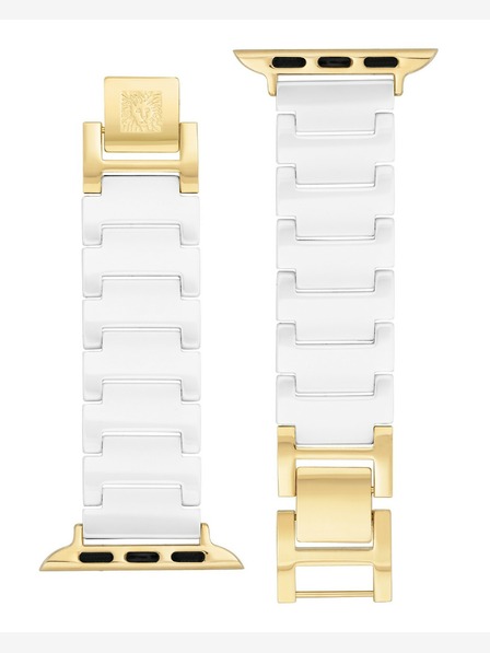 Anne Klein Anne Klein Dámsky keramický remienok pre Apple Watch 38/40/41 mm , WK/1010GPWT38