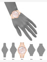 Anne Klein Dámske okrúhle hodinky Anne Klein AK/ 4120BHRG