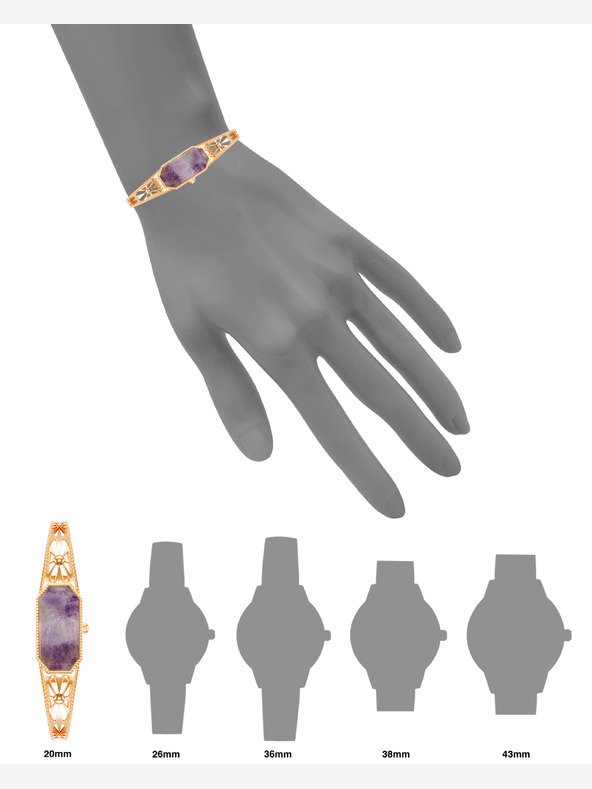 Anne Klein Anne Klein AK/ 4112AMRG dámske štvorcové hodinky