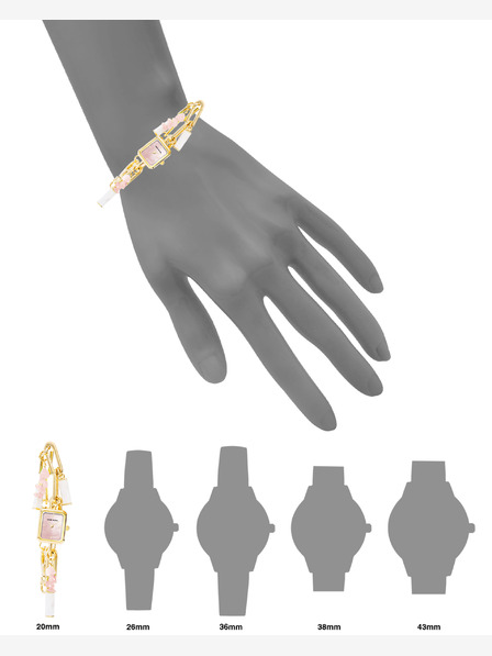 Anne Klein Anne Klein AK/ 4108RQCH dámske štvorcové hodinky
