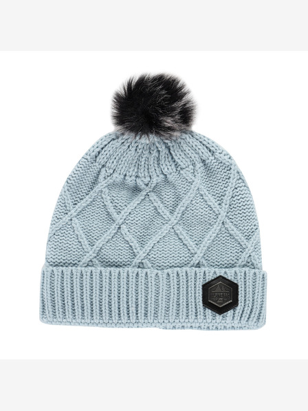 ALPINE PRO Zimná čiapka s bambulou ALPINE PRO GODERE nantucket breeze