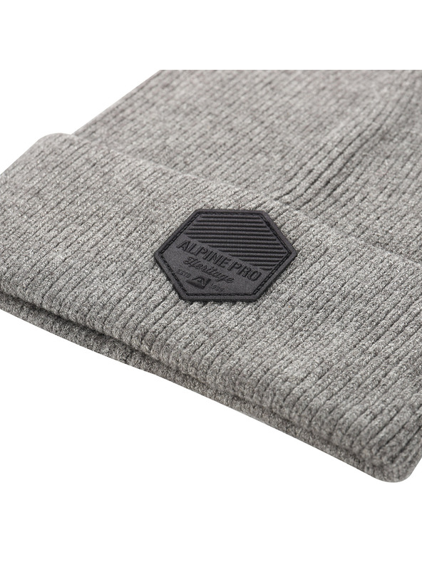 ALPINE PRO Zimná čiapka ALPINE PRO ZASIAFE dk.true gray