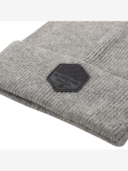 ALPINE PRO Zimná čiapka ALPINE PRO ZASIAFE dk.true gray