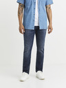 Celio Tmavomodré pánske džínsy slim fit Celio