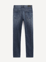 Celio Tmavomodré pánske džínsy slim fit Celio