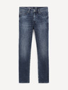 Celio Tmavomodré pánske džínsy slim fit Celio