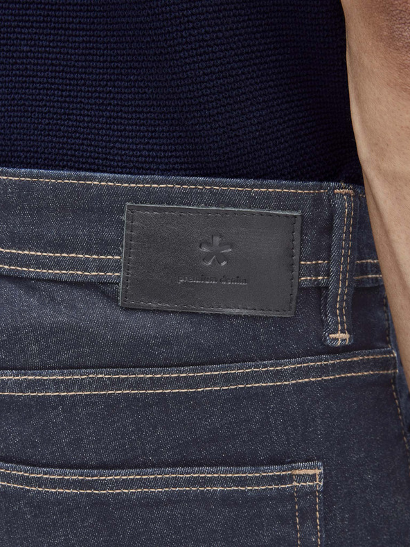 Celio Čierne rovné džínsy Celio Anoflex