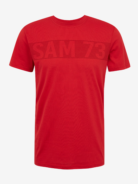 Sam 73 Červené pánske tričko SAM 73 Barry
