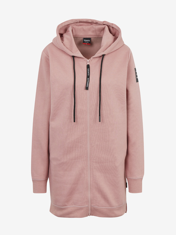 Sam 73 Staroružová dámska mikina so zipsom SAM 73 Drusilia