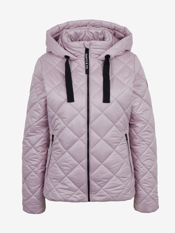 Sam 73 Svetloružová dámska prešívaná bunda SAM 73 Lilly