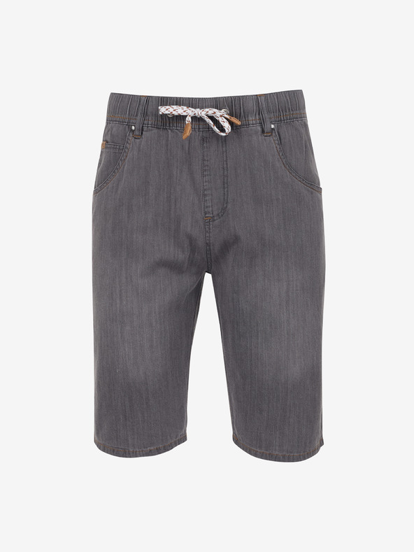 Sam 73 Šedé pánske džínsové šortky SAM 73 Claudio