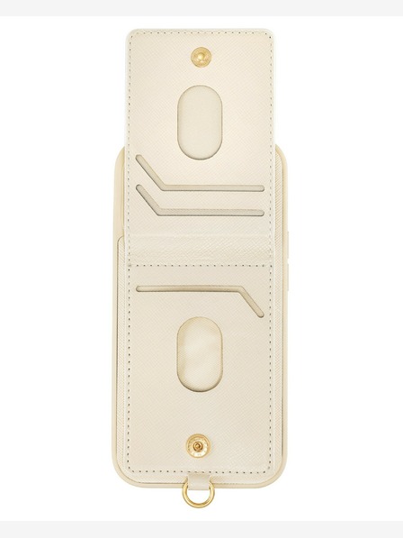 Anne Klein Anne Klein krémový kryt na iPhone 14 Pro Max