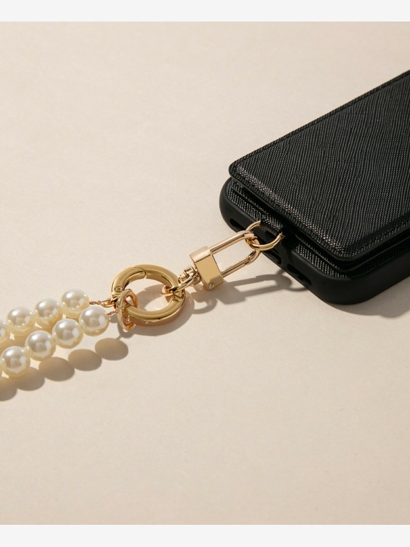 Anne Klein Čierny kryt Anne Klein pre iPhone 13/14