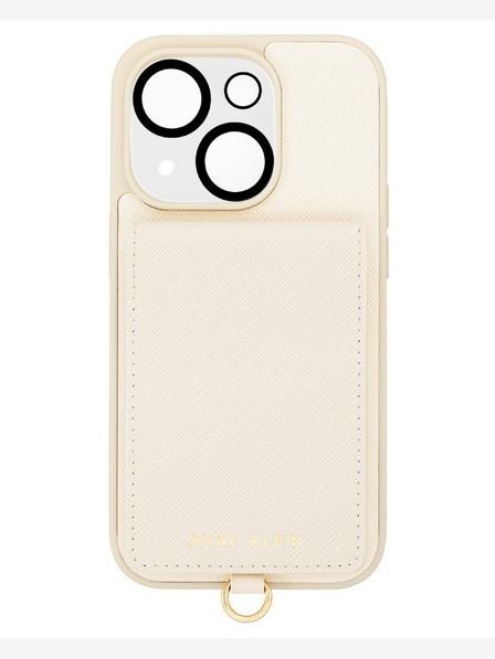 Anne Klein Anne Klein krémový kryt pre iPhone 13/14