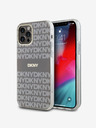 DKNY Zadný kryt PC/TPU Repeat Pattern Tonal Stripe Magsafe pre iPhone 12/12 Pro Beige DKNY