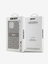 DKNY Zadný kryt PC/TPU Repeat Pattern Tonal Stripe Magsafe pre iPhone 12/12 Pro Beige DKNY
