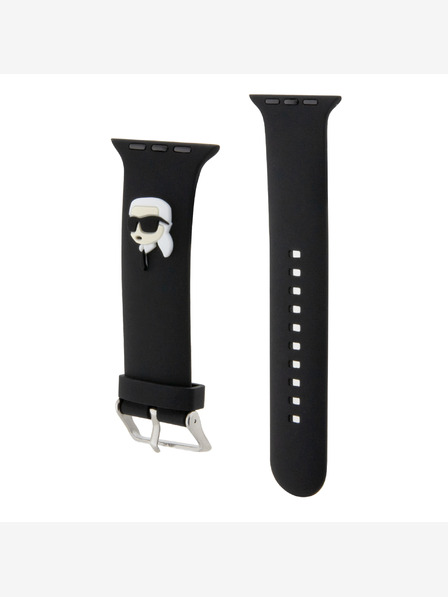Karl Lagerfeld Karl Lagerfeld Karl Head NFT remienok pre Apple Watch 38/40/41 čierny