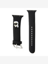 Karl Lagerfeld Karl Lagerfeld Karl Head NFT remienok pre Apple Watch 38/40/41 čierny