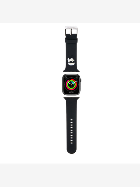 Karl Lagerfeld Karl Lagerfeld Karl Head NFT remienok pre Apple Watch 38/40/41 čierny