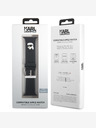 Karl Lagerfeld Karl Lagerfeld Karl Head NFT remienok pre Apple Watch 38/40/41 čierny