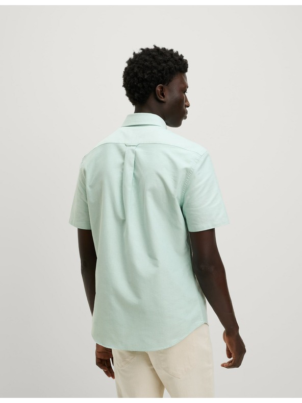 Marks & Spencer Oxfordská košeľa z čistej bavlny The Ultimate Marks & Spencer zelená