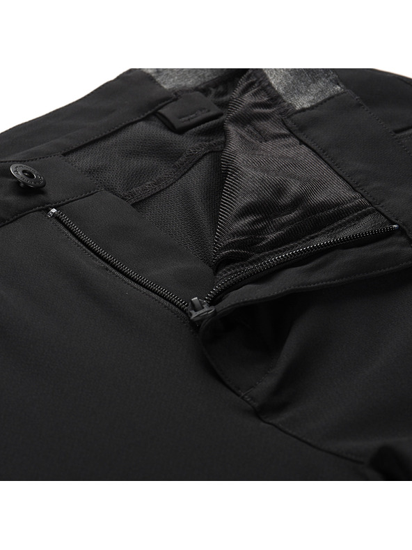 ALPINE PRO Pánske rýchloschnúce nohavice ALPINE PRO RAMEL black