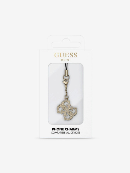 Guess Guess prívesok 4G kovové logo
