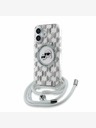 Karl Lagerfeld Karl Lagerfeld IML Monogram Crossbody K&CH Heads MagSafe zadný kryt pre iPhone 16 transparentný