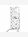 Karl Lagerfeld Karl Lagerfeld IML Monogram Crossbody K&CH Heads MagSafe zadný kryt pre iPhone 16 transparentný