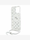 Karl Lagerfeld Karl Lagerfeld IML Monogram Crossbody K&CH Heads MagSafe zadný kryt pre iPhone 16 Pro transparentný