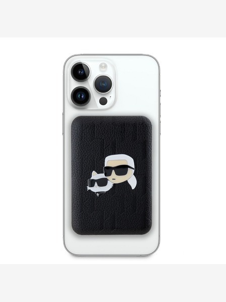 Karl Lagerfeld Karl Lagerfeld Embossed K&CH Heads MagSafe Powerbank 5000mAh Black