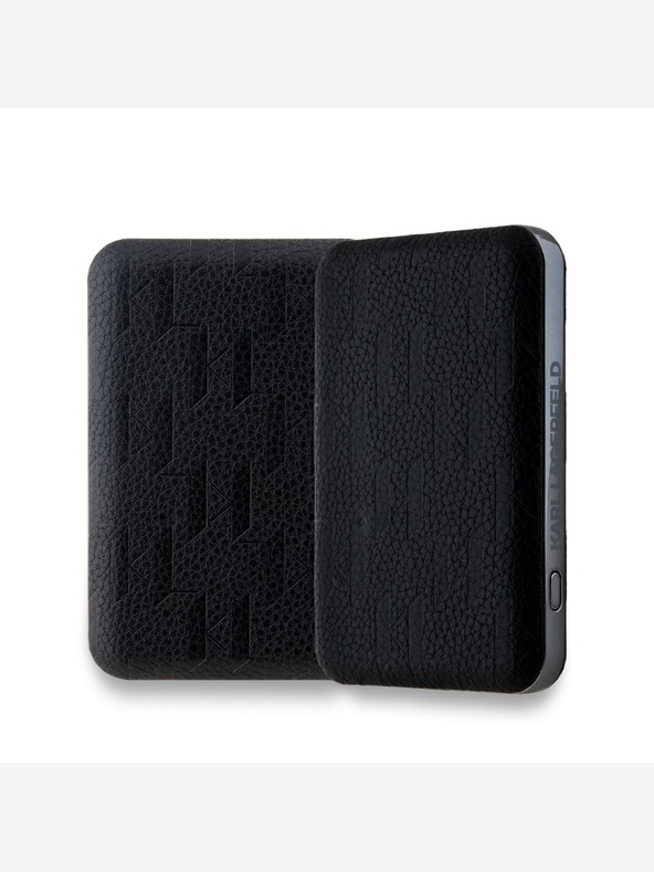 Karl Lagerfeld Karl Lagerfeld Embossed K&CH Heads MagSafe Powerbank 5000mAh Black