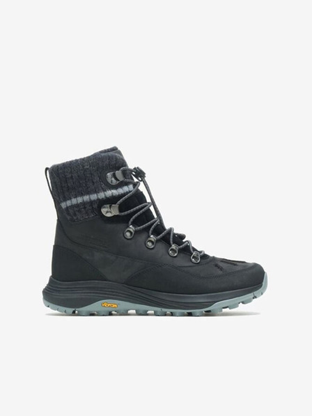 Merrell Čierne dámske zimné topánky MERRELL Siren 4 Thermo Mid Wp Ankle Boots