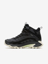 Merrell Čierne dámske členkové outdoorové tenisky MERRELL Moab Speed 2 Mid GTX