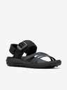 Merrell Čierne dámske outdoorové sandále MERRELL District 4 Backstrap